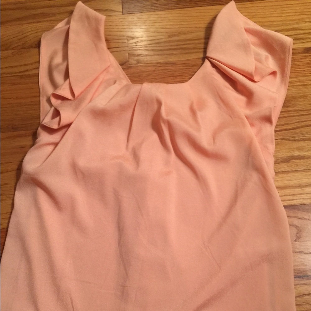 Ruffle sleeve dress
